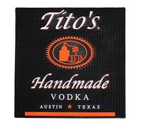 Titos Vodka XL Waitstation Bar Mat 16 x 16