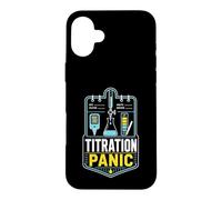 Titration Panic Chemistry Lab Case for iPhone 16 Plus
