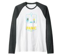 Titration Panic Chemistry Lab Raglan Baseball Tee