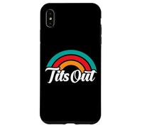TITS OUT With Rainbow Case for iPhone XS Max