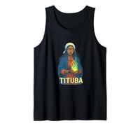 Tituba Salem Witch Trial Folk Legend Spooky Design Tank Top