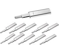 Titus+ 10 x Push Pull Door Latches for Opening Cabinet and Drawer Doors