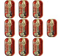 Titus Sardines in Vegetable Oil, 125g, Pack of 10