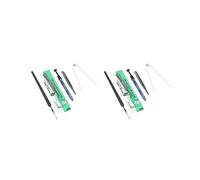 Tityvirnix 2 set 5 Pcs Mechanical Keyboard Switch Lube Brushes Tool Kit for Stabilizer white 14x10x8 cm