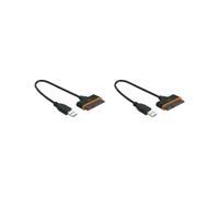 Tityvirnix 2 set SATA to USB 3.0 2.5 inch Hard Drive Universal for Laptop PC Win7 Win8 Win10