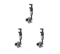 Tityvirnix 3 set Car-interior Universal Car Rearview Mirror Clip Mobile Phone Holder Automobile Hanging Bracket Adjustable Mount Type 3