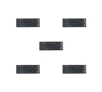 Tityvirnix 5 set Russian Blue Letters Keyboard Cover Sticker Protector for 10-17" Laptops PC