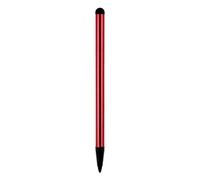 Tityvirnix Professional Practical Capacitive Pen Aluminum Alloy Resistive Hard Tip Pencil Stylus Pen Touch Screen Pens Good Flexibility Red