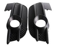 TIUEO Car Fog Light Lamp Grille For Audi Q3 2012 2013 2014 2015 8U0807681A 8U0807682A Car Left Right Fog Light Cover Front Lower Bumper Grille Trim Grilles Fog Lamp Grill Covers