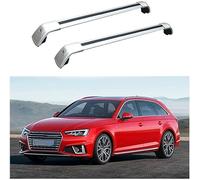 TIUEO Car Roof Rack For Audi A4 Avant (8K5, B8) 2009 2010 2011-2015 Waterproof Removable Carrier Bars Luggage Cross Low Wind Noise Accessories,B-Silver