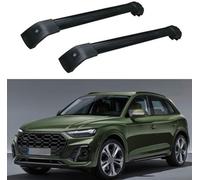 TIUEO Car Roof Rack For Audi Q5 FY 2019 2020 2021 2022 Waterproof Removable Carrier Bars Luggage Cross Low Wind Noise Accessories,A-Black