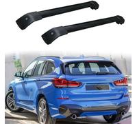TIUEO Car Roof Rack For BMW X1 F48 2016 2017 2018 2019 2020-2022 Waterproof Removable Carrier Bars Luggage Cross Low Wind Noise Accessories,A-Black