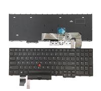Tiugochr Laptop Replacement US Layout Keyboard for Lenovo ThinkPad L15 Gen 1 20U3 20U4 20U7 20U8 L15 Gen 2 20X3 5N20W68253 5N20W68169 5N20W68323 5N20W68109 5N20W68226