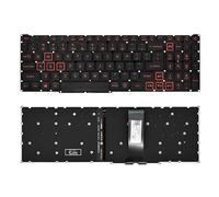 Tiugochr Laptop Replacement US Layout Red backlight Keyboard for Acer Predator Helios 300 PH315-52 PH315-53 PH317-53 Acer Nitro 5 AN515-43 AN515-54 AN515-55 AN517-51 Acer Nitro 7 AN715-51 LG05P_T90BAL