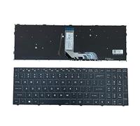 Tiugochr Laptop Replacement US Layout with Backlight Keyboard for Clevo PB50 PB50ED PB50EF PB50RC-G PB51 PB51EF PB51RF NH50AC NH50AF1 NH50DP NH55 NH55ACQ NH55DCQ NH55D