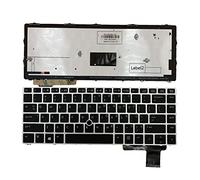 Tiugochr Laptop Replacement US Layout with Backlight with Pointing Keyboard for HP EliteBook Folio 9470M 9470 9480 9480M 697685-001 702843-001 697685-B31 SG-57400-XUA 6037B0080301 V135426AS2
