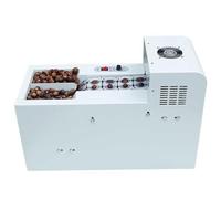 Tiuheyo Fully Automatic Chestnut Shelling Machine, Double Chain, 500W Electric Chestnut Peeler with Adjustable Blade Depth, 260 Catties per Hour, for Street Vendors, Grocery Stores and Restaurants