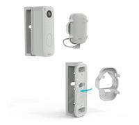 TIUIHU Blink Doorbell Mount, Adjustable Angle (0-45 Degrees Tilt) for New Blink Video Doorbell (2nd Gen), Outlet Wall Mount for Sync Module Core - with Short USB Cable, White