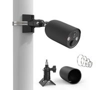 TIUIHU Camera Pole Mount with Silicone Case for TP-Link Tapo C425 2K/4MP QHD Battery Security Camera Outdoor Wireless