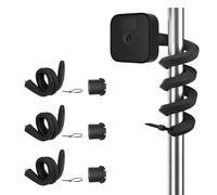 TIUIHU Flexible Twist Mount for Blink Outdoor 4/Outdoor 2K+/Blink XT/XT2/Blink Mini/Mini 2 ,Compatible with All-New Blink Outdoor/Indoor, No Tools Installation (3 Pack, Black)