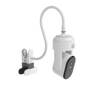 TIUIHU Gooseneck Camera Holder Suitable for Arlo Essential Pan Tilt 2K Security Camera - No Drilling Required - Flexible Twist Clip Mount for Desk, Bed, Railings, fences