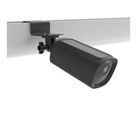 TIUIHU Gutter Mount Bracket with Silicone Cover Skins Compatible with eufy Security eufyCam E40 (Black)