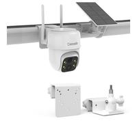TIUIHU Gutter Mount for Cinnado Solar Security Camera Outdoor Wireless 2K CCTV Camera (Cinnado B6)
