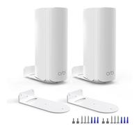 TIUIHU Orbi WiFi 7 Wall Mount for NETGEAR Orbi WiFi 7 Mesh System 370/770/870/970 Series, Aluminum Alloy Wall Mount, orbi Wi-Fi 7 Router Mounting Bracket (2-pack)