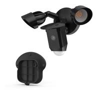 TIUIHU Protective Cover for Rin g Floodlight Cam Wired Plus, Outdoor Camera Protective Cover Sun and Rain Shield Accessories, Black