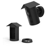 TIUIHU Protective Cover for RingFloodlight Cam Wired Plus - Outdoor Security Camera Rain Cover, Black