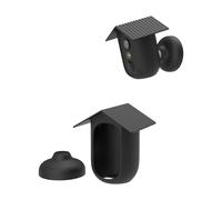 TIUIHU Silicone Cover for eufy Security eufyCam C35, Silicone Skin Case, Full Body Weatherproof Housing for eufyCam C35, Black, 1Pcs