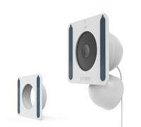 TIUIHU Window Mount compatible with Google Nest Cam Indoor (Wired, 2rd Gen/3rd Gen), Use of security cameras through windows, adhesive fixing