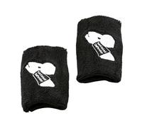 Tiuimk 1 Pair Black Athletics Kettlebell Wrist Guards Defender Brace Protector Wrap