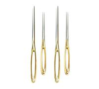 Tiuimk 4pcs Large Eye Blunt Needles Wool Thick Knitter Yarn Hand Sewing Darning