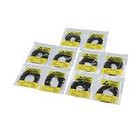Tiuimk 500pcs 0.8mm Rubber Watch Gasket Kit Washers O-Ring Back Case Seals 31-40mm