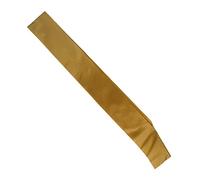 Tiuimk Blank Single-Layer Gold Satin Sash - Personalize for Special Occasions
