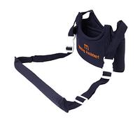 Tiuimk Blue Vest-Style Baby Walking Harness with Crossbar - Adjustable Chest & Plastic Lock Buckle - Ideal for Babies Aged 6-24 Months
