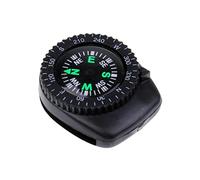 Tiuimk Detachable Clip-on Compass - Black Color - Ideal for Navigation and Outdoor Activities