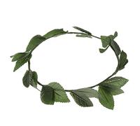 Tiuimk Green Leaf Headband for Adults - Roman Gr oddess Caesar Laurel Wreath Style