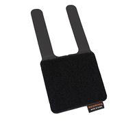 Tiuimk Hard Molle Morale Patch Holder Tactical Vest with Backing, Molle Conversion Panel, Black