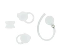 Tiuimk Replacement Ear Hook Buds Gels for MFP3 MOTOROLA ELITE SLIVER - White Clear