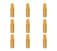 Tiuimk Set of 9 Gold Aluminum Alloy Dart Flight Protectors - Flight Correction, 90-degree Fix