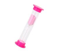 Tiuimk Small Round Sand Timer, 3 Minute Hourglass for Cooking, Games, Exercise - Pink