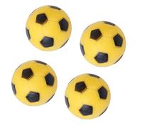 Tiuimk Standard Replacement Foosball Balls - Yellow Black 36mm Soccer Style Balls for Full Size Foosball Tables