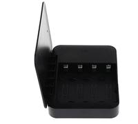 Tiuimk Universal 4x AA Battery USB Travel Emergency Charger For Phones MP3 Black
