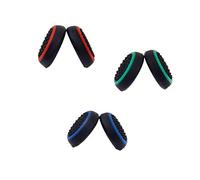 Tiuimk Universal Dual Color Non-Illuminated Button Caps - Red + Blue + Green for 4 PS4/PS3/PS2 Controller