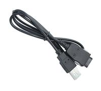 Tiuimk USB Data Cable for Samsung YP-S3 P3 P2 Q1 Q2 T10 K3 T9 K3 MP3 MP4 Charging Cable Black
