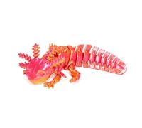 Tiuyii Creative 3D Printed Articulated Axolotl Mechanical Unique Desk Decor Fashion Home Office Room Decor Ornament Crafts Gifts