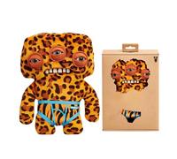 Tiuyii Tooth Monster Plush Doll 8.66" Ugly Monsters Plushies Stuffed Toys Weird Doll with Gift Box - It Seems that Its Teeth Were Stolen from Somewhere Else