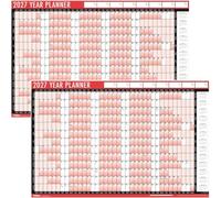 2027 Wall Desktop Planners and Calendars (Wall Planner A1 Large 85cm X 58cm Laminated and Unmounted 2027 Wall Calendar With Dry Wipe Pen and Adhesive Dots)